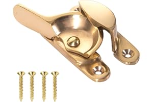 White Hinge 2X Brass Sash Window Fitch Fasteners & Screws
