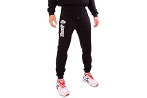 New Era Jogginghose - Limited Edition - grau und schwarz - NFL Logo, Los Angeles Lakers, Chicago Bulls