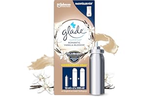 ‎GLADE Glade Touch & Fresh (Brise One Touch) Nachfüller, Lufterfrischer Minispray, Vanilla Blossom, 1er Pack (1 x 10 ml)