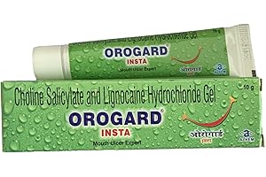 Healthymia Mouth Ulcer Gel 10g - for Cold Sores and Tongue Blister