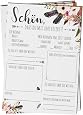Bigdaygraphix Hochzeitsspiel 'Bohemian Dream' – 52 Fragenkarten Als Alternatives Gästebuch, DIN A6 Postkarten, CO2-neutral