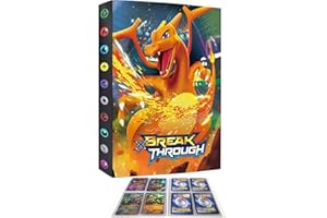 TBTBO Classeur livre Cartes, Album Porte Sleeves Rangement Grand - 4 pockets per page - 30 pages peut contenir jusqu'à 240 cartes -2E6