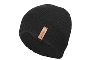 RockJock STORMACTIVE Mens Waterproof Windproof Classic Warm Beanie Hat