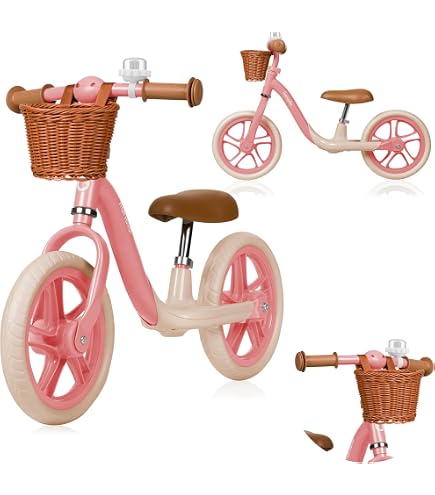 Yvolution Draisienne Junior Bleue – Guidon Et Siège Réglables, Roues Pleines Anti-crevaison, Dès 18 Mois !