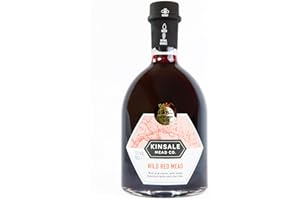 Kinsale Mead Co. Wild Red Mead 70cl, Irish blackcurrants beautifully balanced with dark cherries (Drink Cold or Mulled) 12% ABV