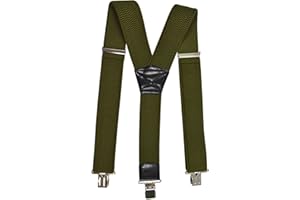 Olata Tirantes Resistentes Para Hombre En Forma de Y Con Correas Extra Anchas - 5 cm