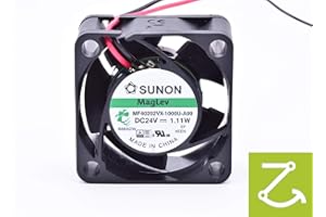 Ventilatore/Fan 24 V 40 x 40 x 20 mm 18,25 m³/h 27,5 dBA Original Sunon MF40202VX-1000U-A99 - alte prestazioni