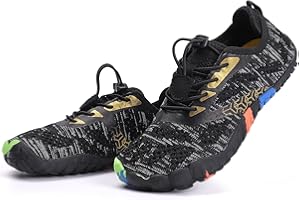 DimaiGlobal Chaussures de Trail Running Enfants Chaussures d'eau pour Plage et Sport Garçons Filles Séchage Rapide Antidérapant et Respirantes Chaussures Pieds Nus