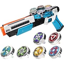 Set De 4 Toupies Spinning Top Gyro Avec Lanceur - Jouet D'adresse Pour Enfants Et Adultes