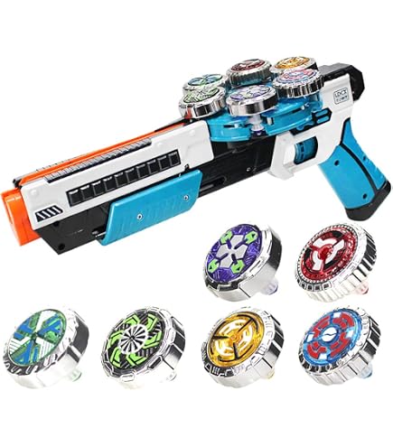 Rocco Giocattoli Spinner Mad Toupie Surprise 86340 - Extension Arsenal Toupies LED