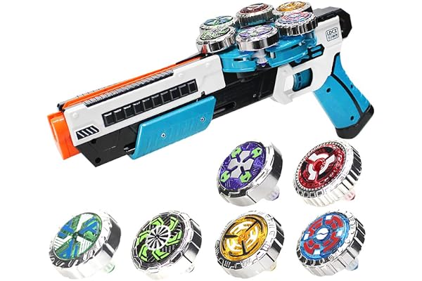 OBEST Burst Turbo Toupie Magic Gyro Collection Six-Core Motor Rotation Detonation Gen 5 Set Cadeau pour Enfants
