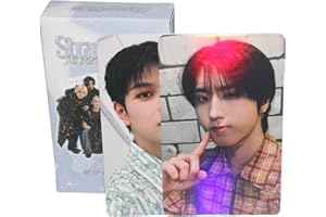 YUTO Stray Kids Laser Photocard 55pcs Stray Kids Album Photocard Stray kids lomo Cards Straykids Album Card Stray kids Photo Cards 5-STAR Cartolina regalo per fan figlia