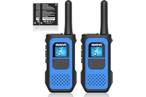 Walkie Talkie Kids 2 Pack, AWANFI 16 Channels Rechargeable Walkie Talkies for Kids Adults with Li-ion Battery, USB-C Cable, VOX for Camping Hiking Adventures