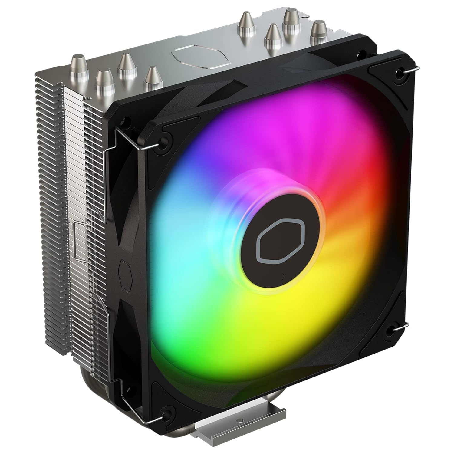 Cooler Master Hyper 212 Spectrum V3 ARGB CPU Cooler - 120mm Performance Fan | Support Latest LGA1851, LGA1700, AM5, AM4 Socket | PWM Case Fans | 71.93 CFM Airflow | 4 Heat Pipes | Copper Plate
