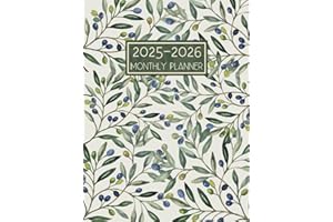 2025-2026 Monthly Planner: 24 Months Agenda Schedule Organiser from January 2025 to December 2026 || Two-Year Month to View Calendar with Holidays & Inspirational Quotes || Large Size - UK Edition