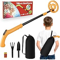 Metal Detector Per Bambini - Con Display LCD, Bobina Impermeabile, Leggero E Sicuro