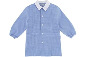 SIGGI Grembiule asilo (Blu, 3 Anni)