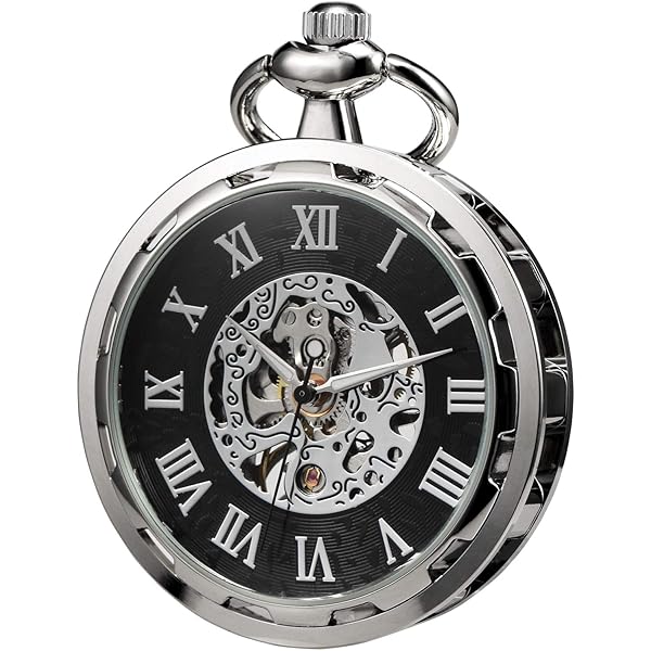 Alta Qualità Orologio Da Taschino Al Quarzo Liscio FOB Catena Uomo - Foto 10