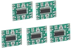 FAFEICY 5Pcs PAM 8403, Module Amplificateur 3W 2.5V-5.5V, 4-8ohms, Module d'Amplificateur de Puissance Audio Stéréo pour PAM8403 Audio Amplifier Module, Digital Power Board