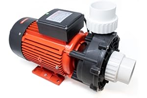 CANADIAN SPA CO. Massage Pump 'Big Red' 5PS WP500-II, 2-Stage Pool Pump, 2.5 to 2.5 Inch Connection, Max. 1120 Litres per Minute, Hydromassage