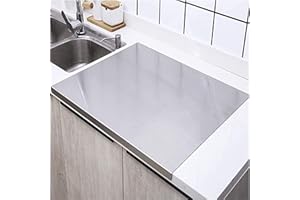 GladyStore Planches À Découper, Extra Large Tranchoir en Acier Inoxydable, Conseil De Cuisson, Planche À Découper Lourde for La Cuisine, Pâtisserie Conseil for La Viande, Légumes