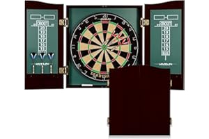 EastPoint Sports Bristle Dartboard and Cabinet Sets- Features Easy Assembly - Complete with All Accessories
