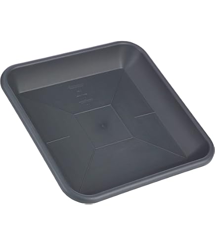 Fioriera Geli Cilindrica 35 Cm, Colore Terra, In Plastica Per Interni Ed Esterni – 35x35x25,6 Cm - 5