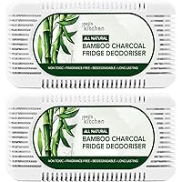 Deodorante Frigorifero Carbone Di Bamb&ugrave; - Confezione Da 4