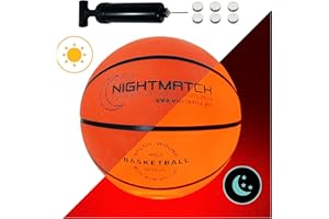 NIGHTMATCH Pallone da basket a LED
