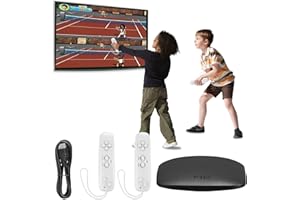 TV-Spielekonsole - VAOMON Handheld-Spiel ingebaute 883 Plug-and-Play-Videospiele für das Fernsehen, somatosensorische 2,4G Controller(4208030-White)