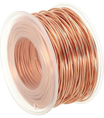 PATIKIL 26 Gauge Bare Copper Wire - 32.8 Ft Soft Pure Copper For Crafts, Jewelry & Plant Ties - View #10