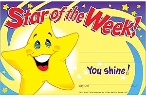 TREND ENTERPRISES Trend Star of the Week School Certificate