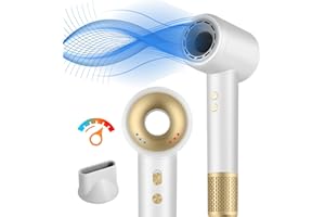 HyAdierTech Suszarka do włosów High Speed z jonami, profesjonalny telefon do włosów 2400 W AC silnik z 3 ustawieniami ciepła, suszarka do włosów szybkoschnąca