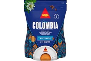 Delta Cafés Origen Colombia - Café Molido - Notas Suaves y Aterciopeladas con Leves Matices Cítricos - 220 g (Packaging may vary)