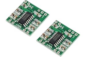 TECNOIOT 2pcs PAM8403 Audio Module Class-D Digital Amplifier Board 2.5 to 5V USB Power
