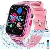 Kids Smart Watch Phone - IP67 Waterproof Smartwatch Boys Girls with Touch Screen 5 Games Camera Alarm SOS Call - Phone Watch
