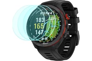 Duttek 3-pak przeznaczony do Garmin Approach S70 (47 mm), szkło hartowane, twardość 2,5D 9H, ochrona przed zarysowaniami, folia ochronna do smartwatcha Garmin Approach S70 47 mm