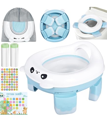 Volumoon Toilettes Pliantes Pour Enfants, Déplacement Enfants-Pot