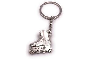 H-Customs Inline Skates Roller Skates Sport Silver Llavero Colgante