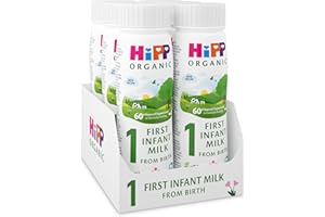 HiPP Organic 1 First Milk Ready To Feed 200ml (pack of 6)