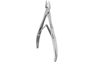 Staleks Pro Expert Alicates Profesionales de Cutícula Acero Inoxidable Hojas de 10 mm de afilado manual. NE-21-10