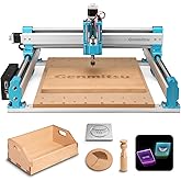 جينميتسو ماكينة راوتر سي ان سي 4040-برو لطحن قطع المعادن والاكريليك، تحكم GRBL، محرك برغي رصاص، نقش ثلاثي المحاور، منطقة عمل