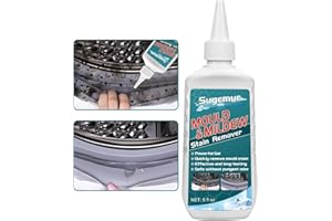 Sugemur Mould Remover, Large Capacity Mould Remover Gel, Household Mildew Removal, Mould and Mildew Cleaner for Toilet Washing Machine Seal Bathroom Kitchen Sink Tile Grout Stains (210g*2)