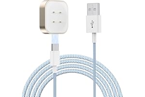 LVFAN Ładowarka do Pixel Watch 2, kabel do ładowania USB C, akcesoria zastępcze, magnetyczna nylonowa stacja ładująca premium do Google Pixel Watch 2-1 opakowanie