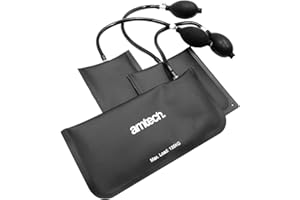 Amtech J1820 3 Bolsas de Aire para elevación, nivelación, Uso doméstico y automático, Capacidad de Carga máxima de 135 kg.