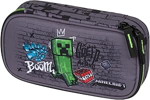 Baagl Federmäppchen für Mädchen - Schulmäppchen für Schreibwaren - Schulsachen Federtasche, Jungen Federmappe, Mäppchen für Schule