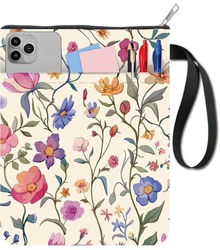 Craspire Pochette De Protection Pour Carnet De Notes De 11 X 8,6 Pouces Avec Fermeture