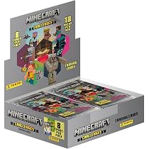 Panini Minecraft Trading Cards 4 Challenges - Boîte De 18 Pochettes + Carte Édition Limitée Pochette Carte Panini Minecraft Trading Cards 4 Challenges - Boîte De 18 Pochettes + Carte Édition Limitée Pochette Carte