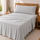 Degrees Home Premium Bedding Set 90 x 190 cm, 3 Pieces: Fitted Sheet, Top Sheet and Pillowcase 90 x 45 cm &ndash; Brushed Microfibr