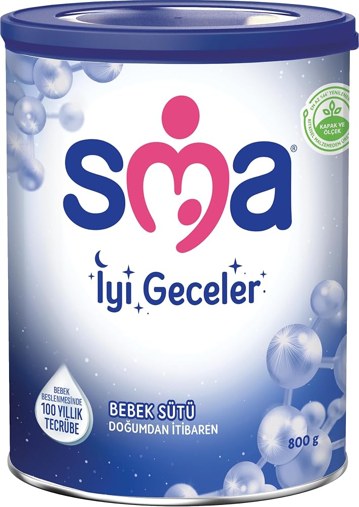 SMA İyi Geceler Bebek Sütü 0-12 Ay 800g